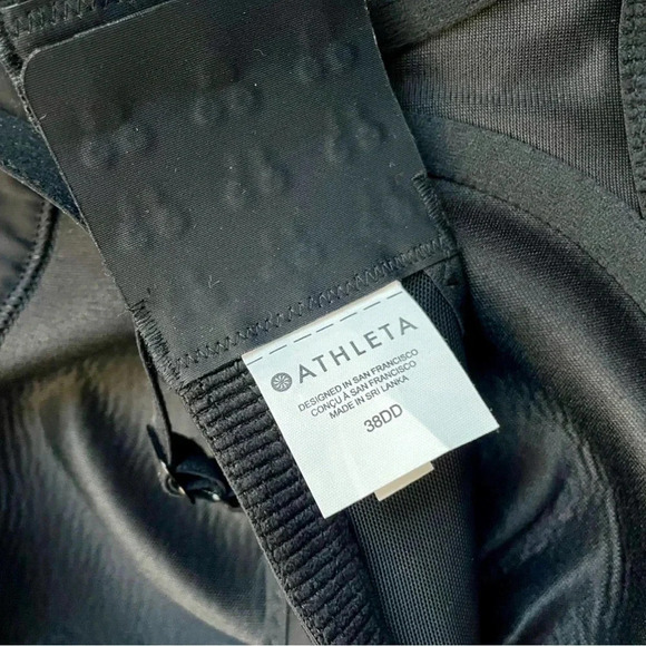 Athleta Glory Black Sports Bra - Picture 4 of 5